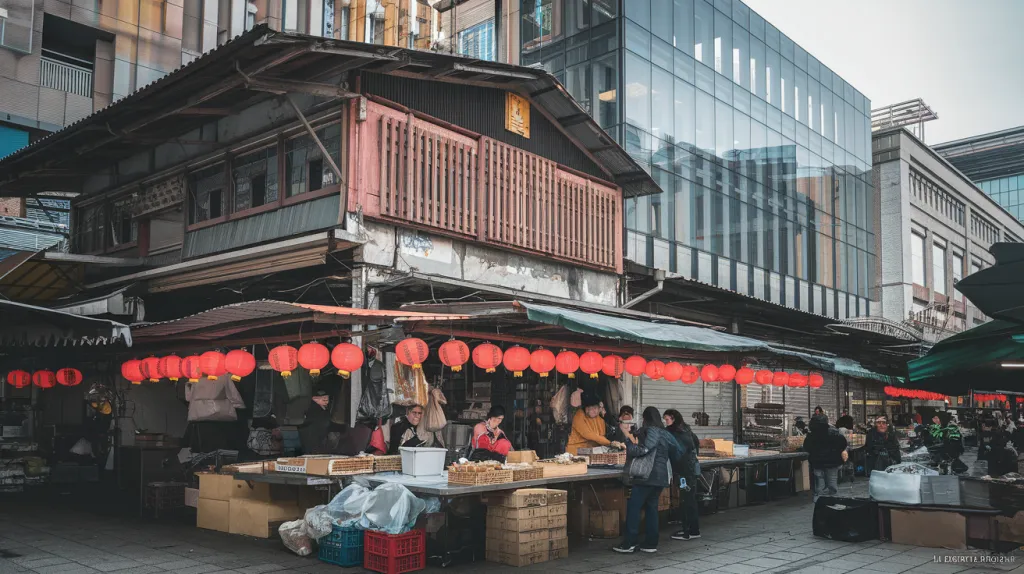 新舊對比：傳統市場的蛻變與重生